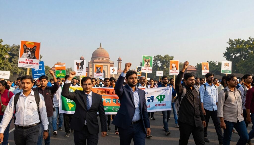 Animal Rights March Delhi