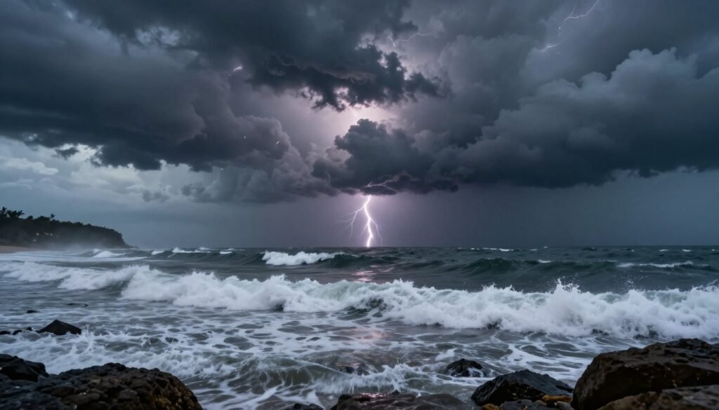 Current status of Cyclone Sampa