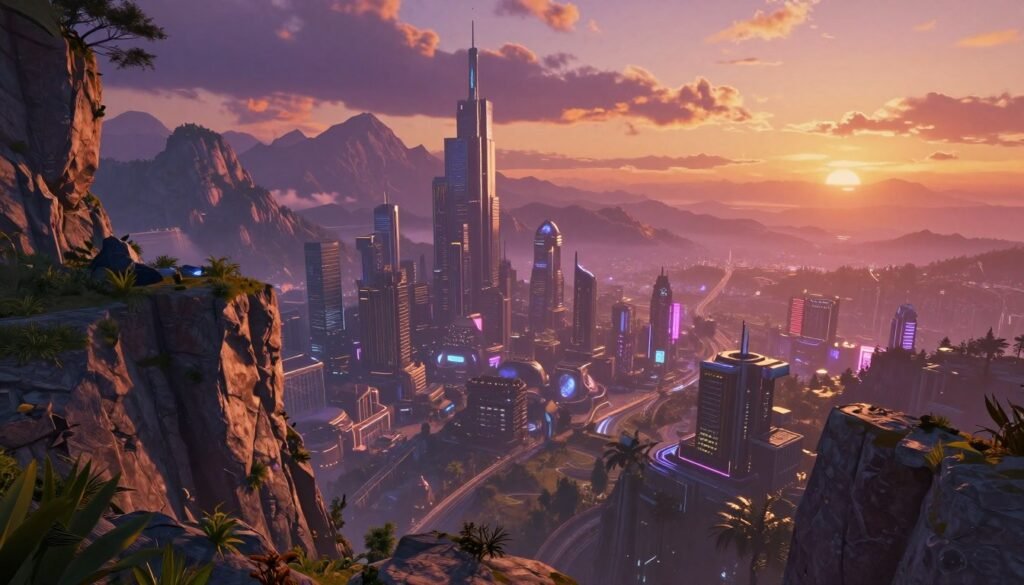 Digital Matte Painting in films and games