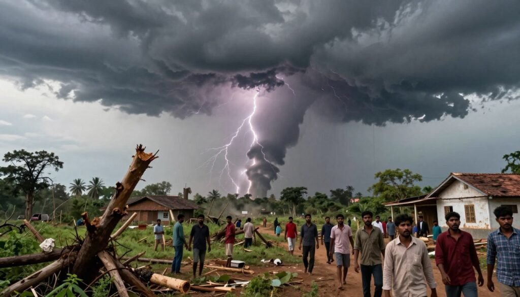 Mayurbhanj storm