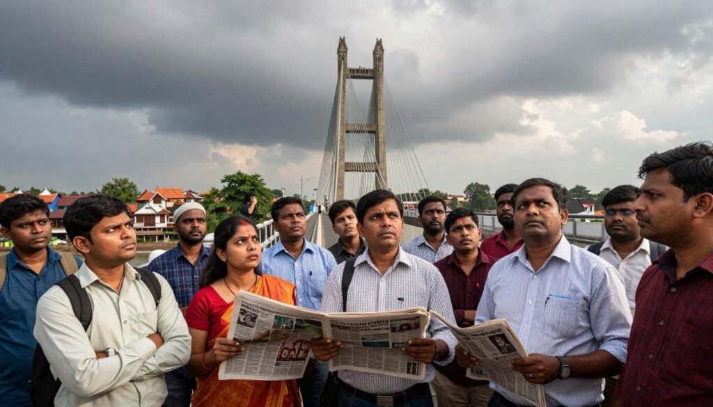 bridge collapse rumours affecting local communities