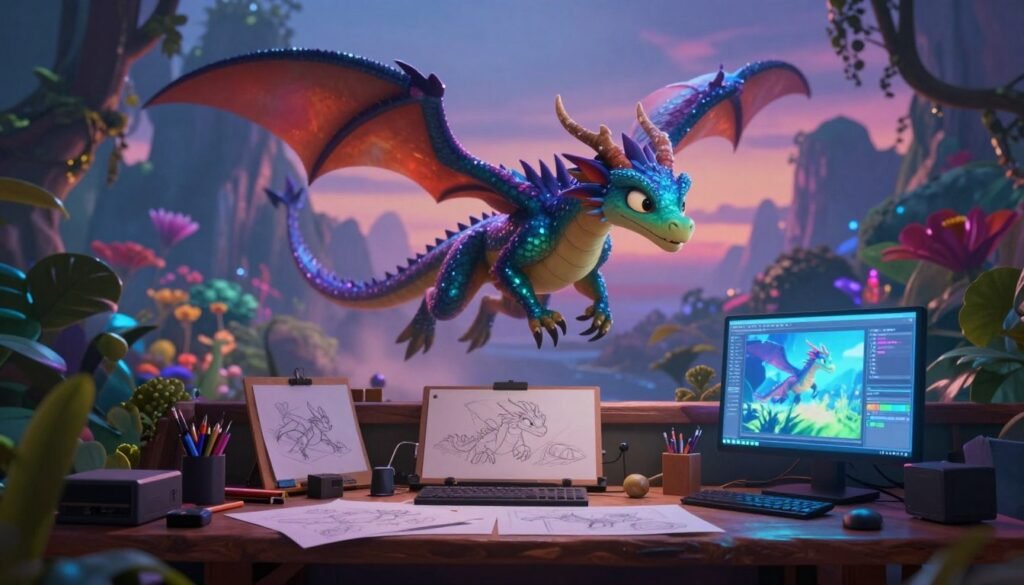 creature animation creature animation