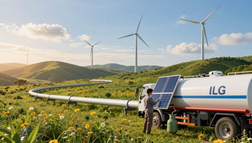 environmental sustainability in LPG supply chains