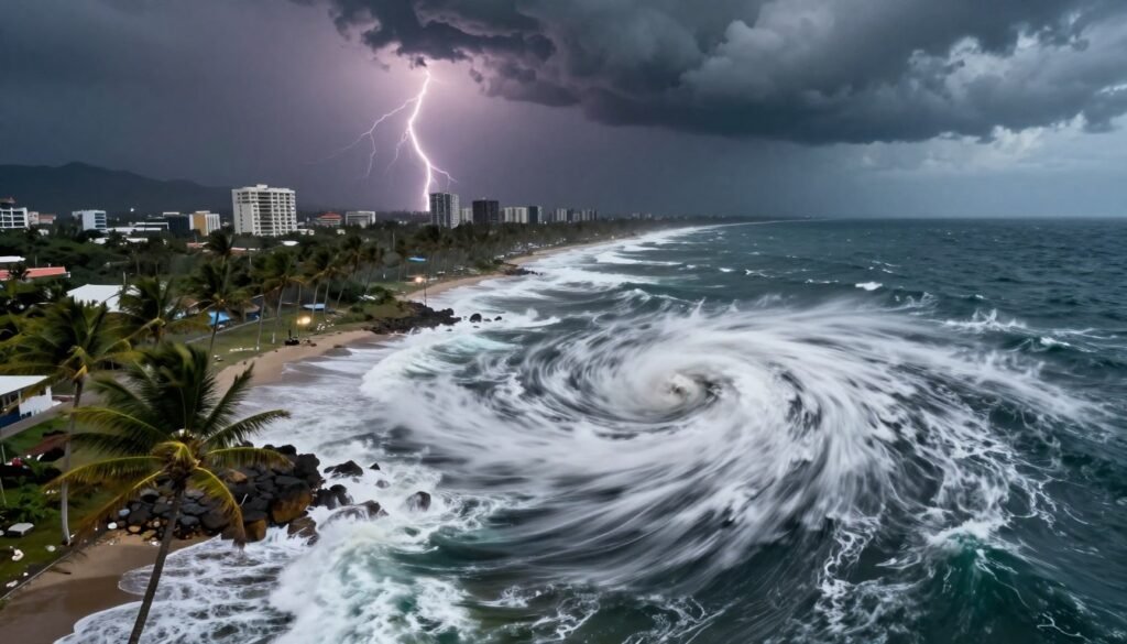 path of Cyclone Sampa