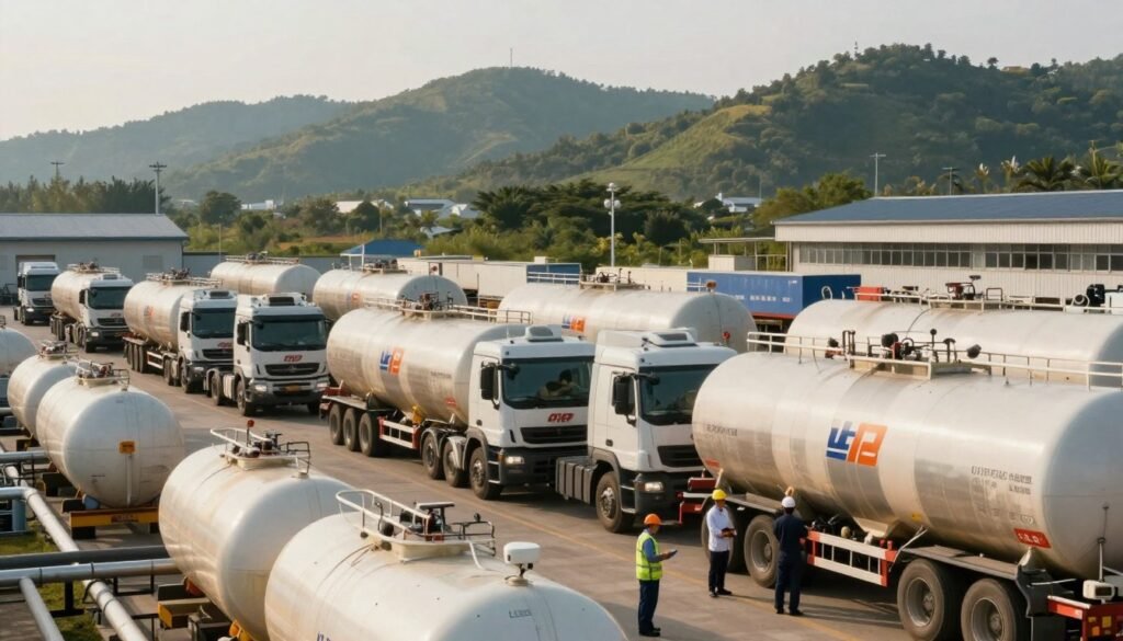 supply route stabilization