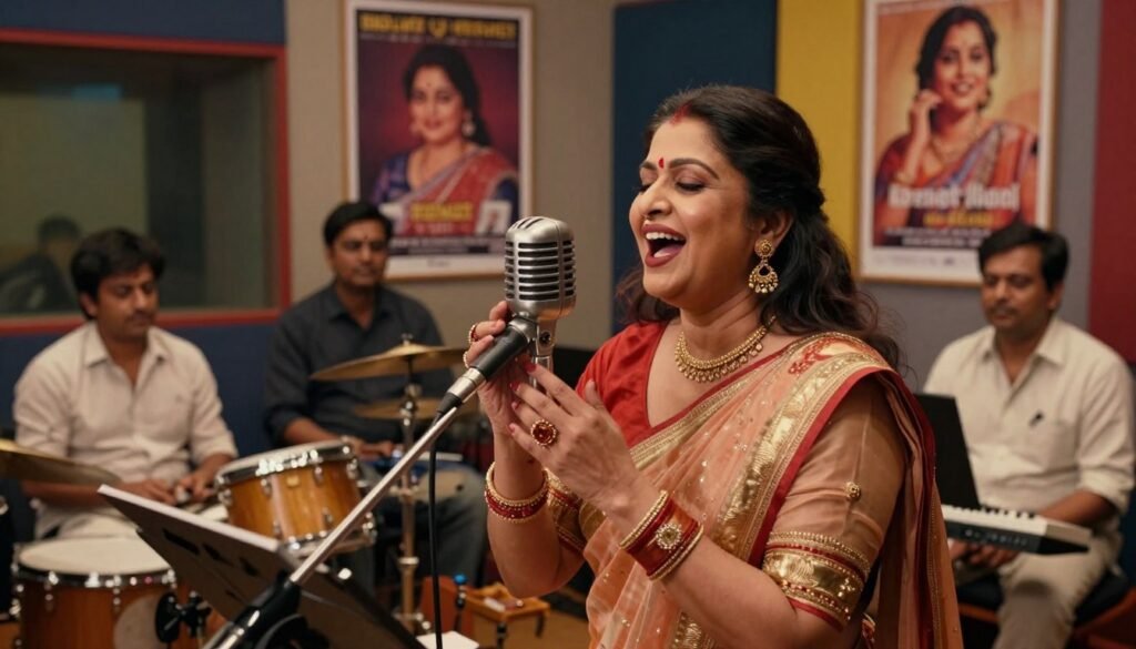 Asha Bhosle rise to fame